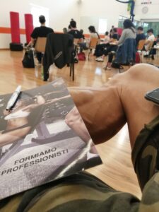 foto piernas durante curso come entrenador personal